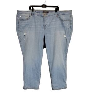 Torrid Women's Boyfriend Straight Vintage Stretch Jeans Size 28S